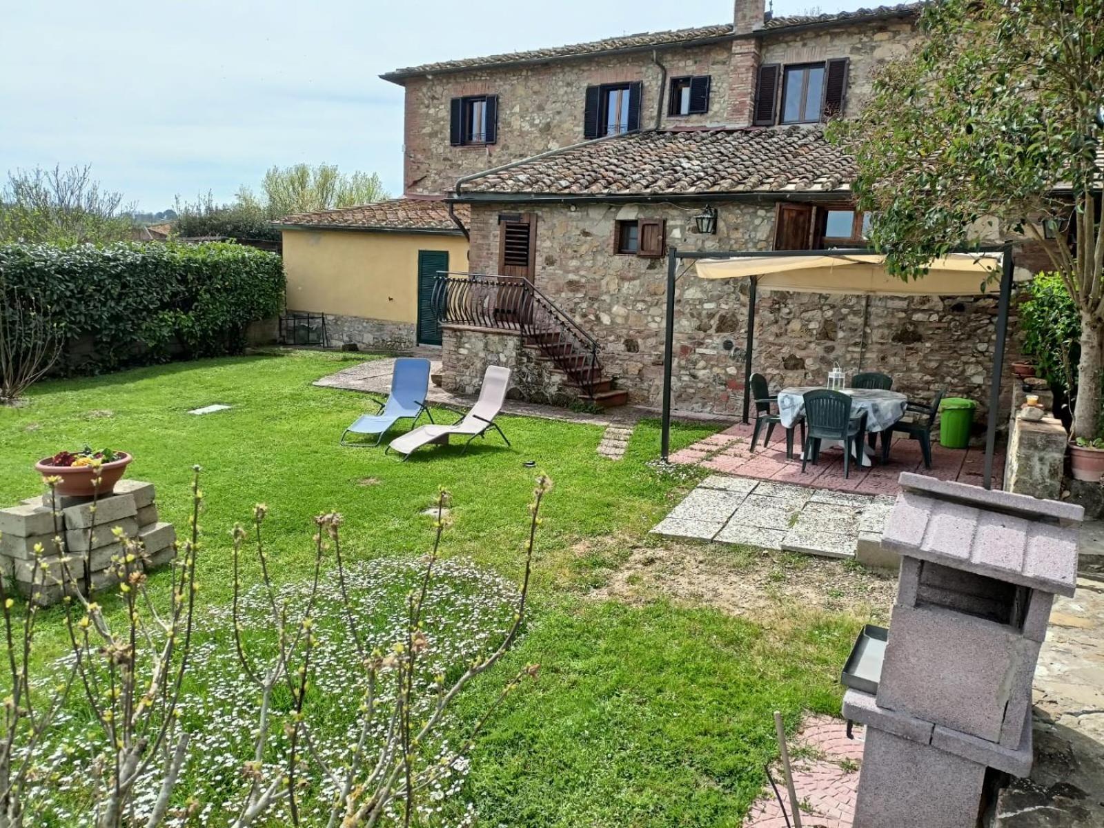 Ferienwohnung Il Giardino Del Chianti Siena Exterior foto